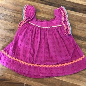 Matilda Jane cotton flutter top.